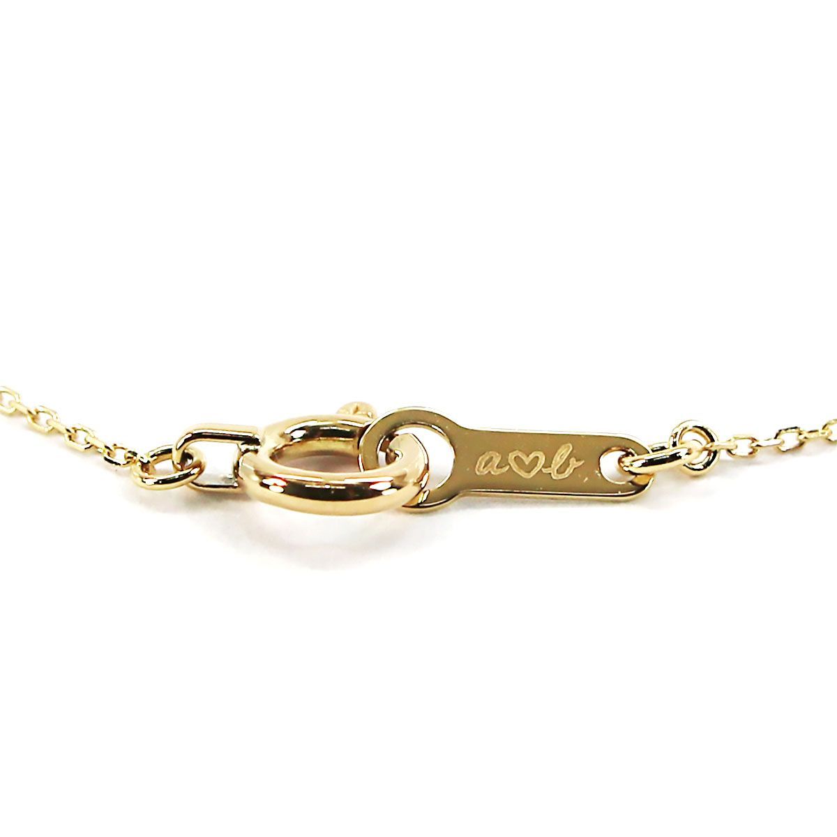 ネックレス AHKAH／アーカー K18 ダイヤモンド 1P （0317102400101