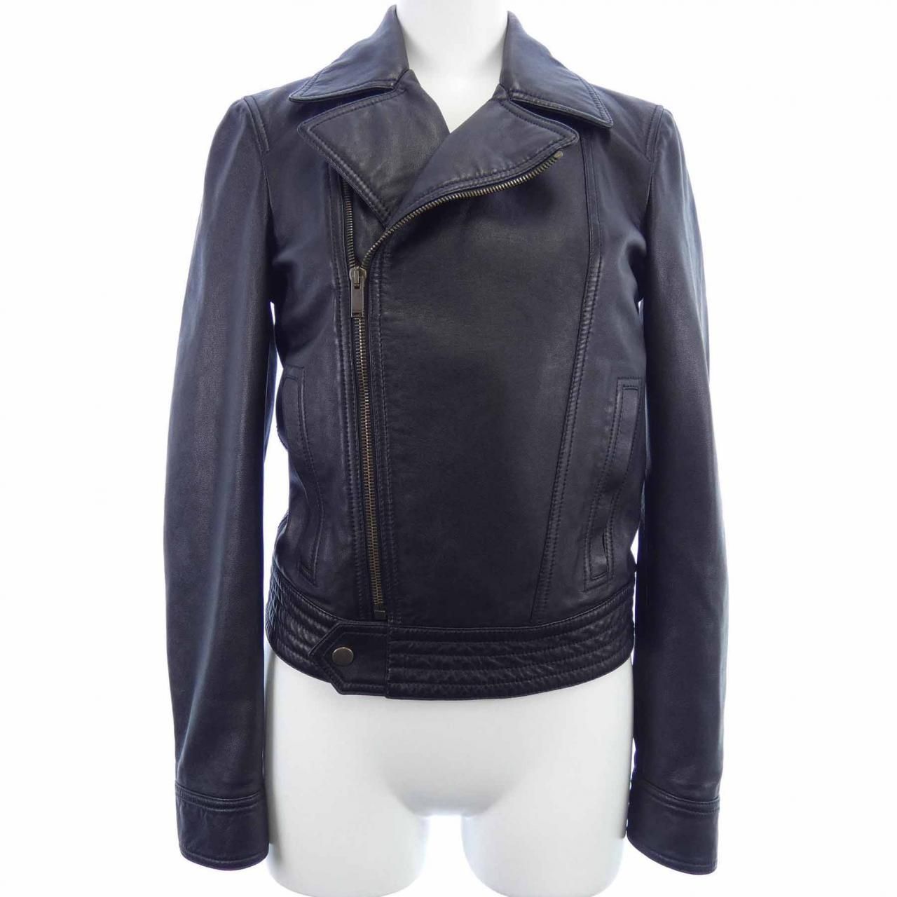 サンローラン SAINT LAURENT 605742 YC2OC レザーライダースジャケット