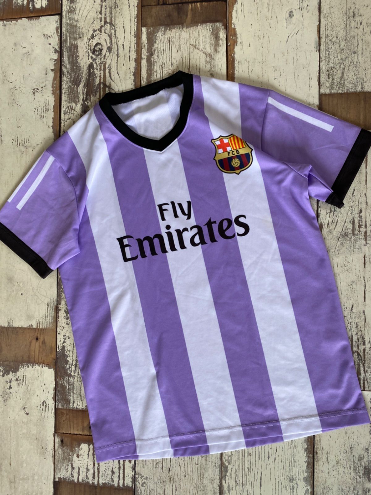 希少　FCバルセロナ サッカー ユニフォーム 半袖 M ゲームシャツ　FCB　アウェイ