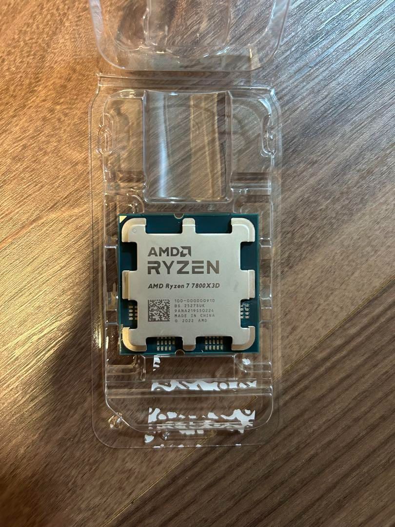 AMD Ryzen 7 7800X3D 新品未使用 AMD Ryzen 7 7800X3D: your next gaming CPU | The Verge
