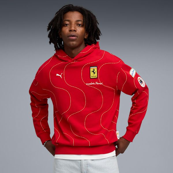s*3様 Puma メンズ フェラーリモンツァフーディ プーマ PUMA メンズ フェラーリ モンツァ フーディ FERRARI MONZA