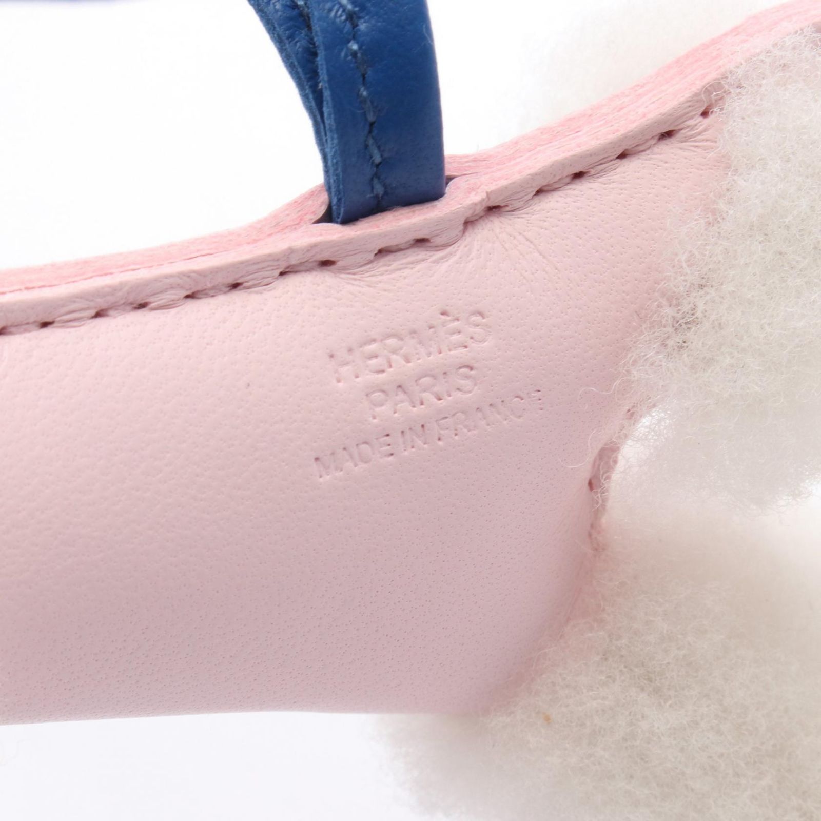 エルメス HERMES チャーム バディチャーム ローズダーリン/ブルー