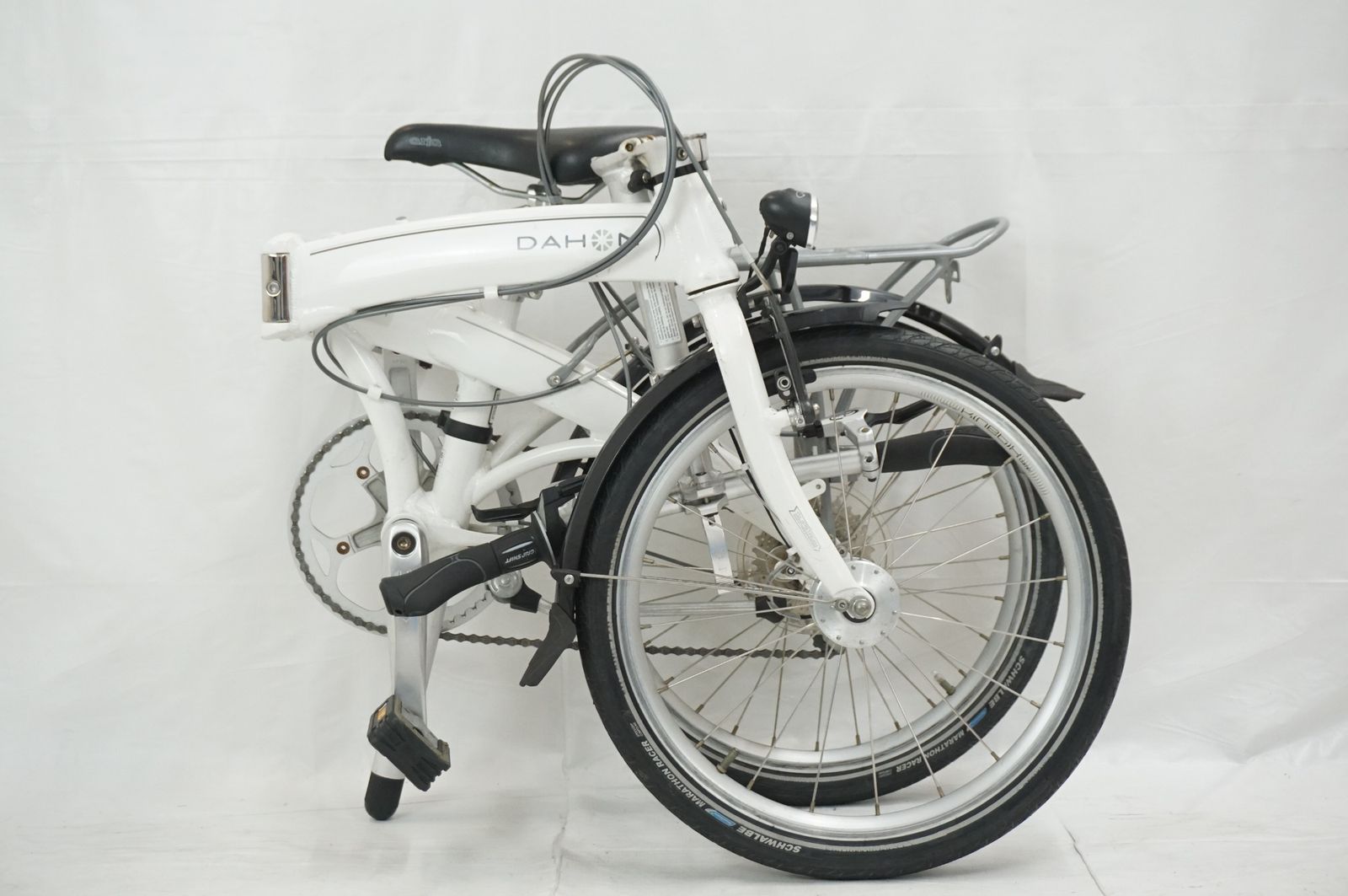 DAHON ダホン MU P8 20インチ 折り畳み自転車 ホワイト ミニベロ ヨドバシ.com - ダホン DAHON Mu P8 クラウドホワイト