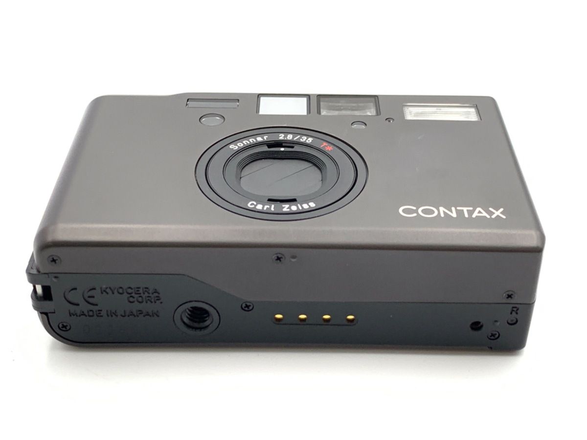 中古 1円 美品 コンタックス CONTAX T3D ブラック チタン 35mm Point 