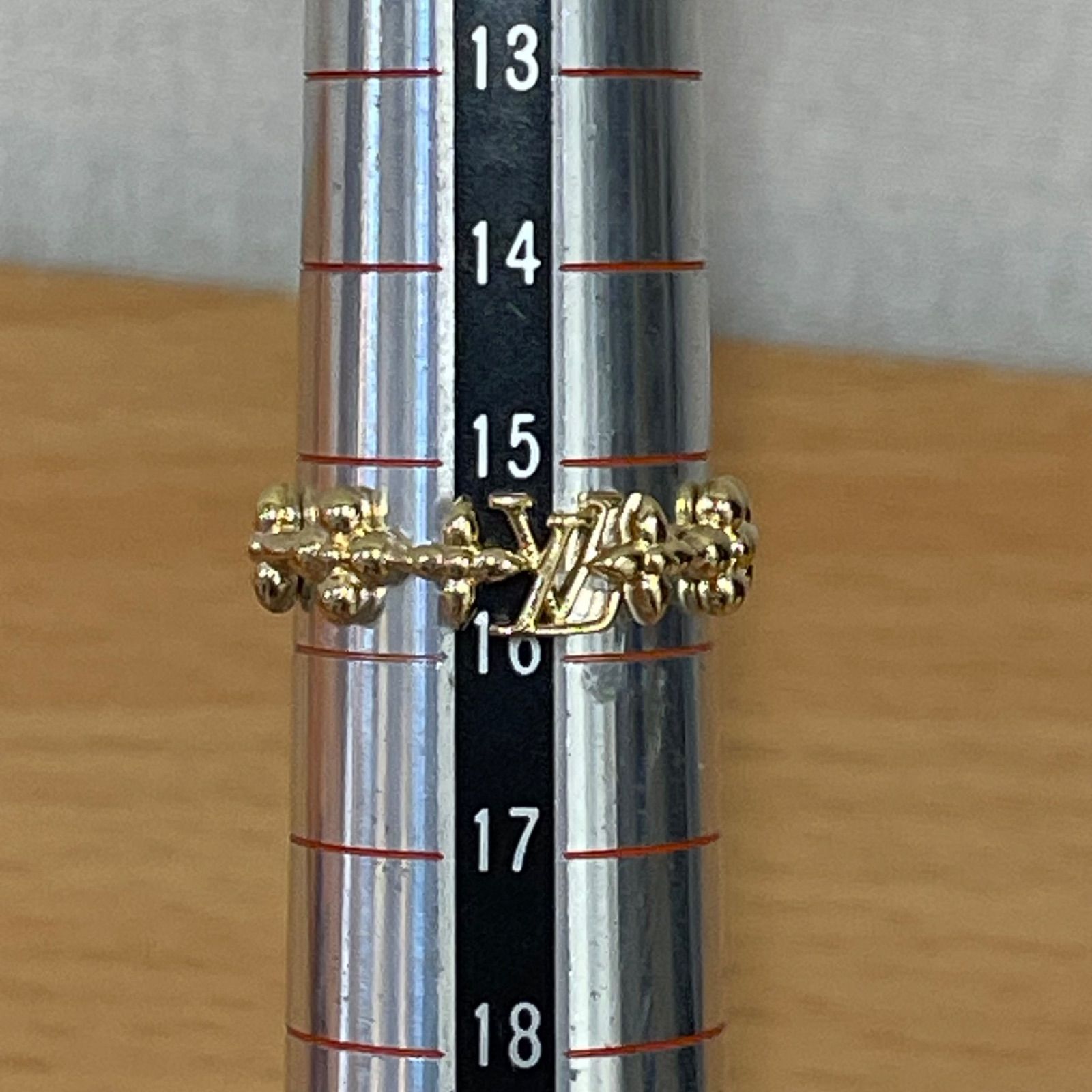 □ルイヴィトン Louis Vuitton M1438L ベビールイ リング 15.5号