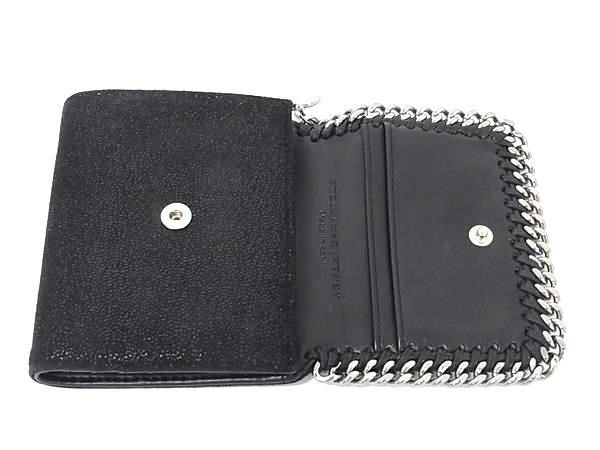 ステラマッカートニー ファラベラ エコレザー 三つ折り財布 ブラック STELLAMcCARTNEY ファラベラ エコレザー 三つ折り財布 ブラック