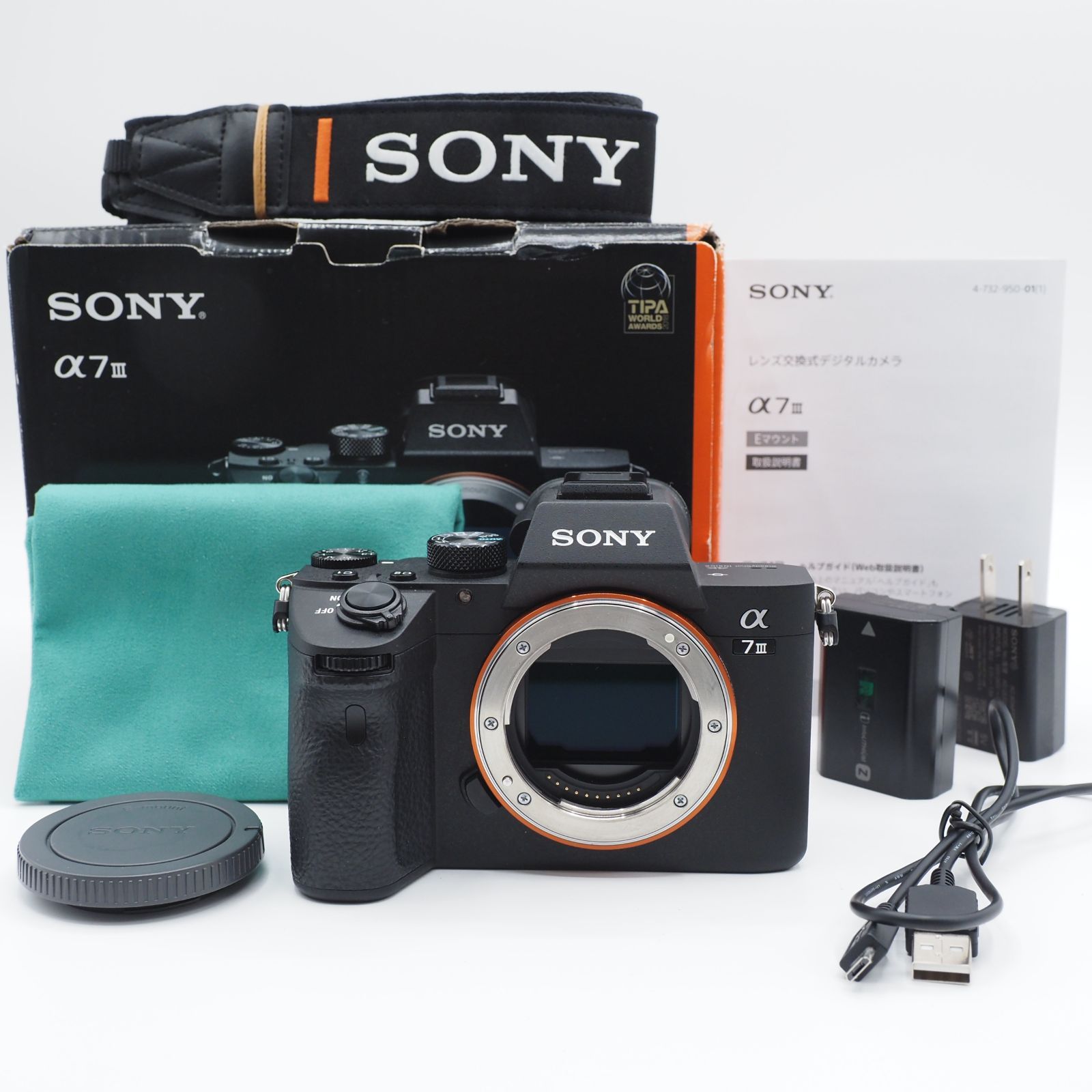 美品SONY α7 IIIボディ 箱付き ☆ショット数4,336回・新品級&元箱付☆ SONY ソニー フルサイズ