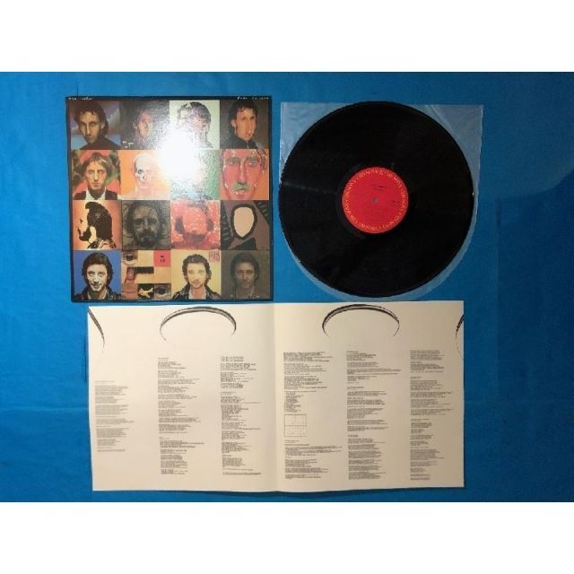 美盤 1981年 国内盤 ザ・フー The Who LPレコード フェイス・ダンス