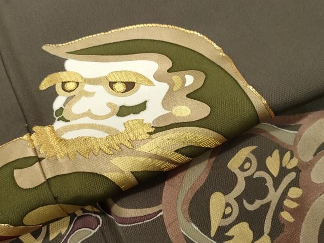 552797# 【1円～】和装小物新品 菱屋謹製 CALEN BLOSSO CAFE ZORI（鼻緒博多織）（Lサイズ） 222997# 和装小物q新品 菱屋謹製 小千谷ちぢみ CALEN BLOSSO CAFE ZORI