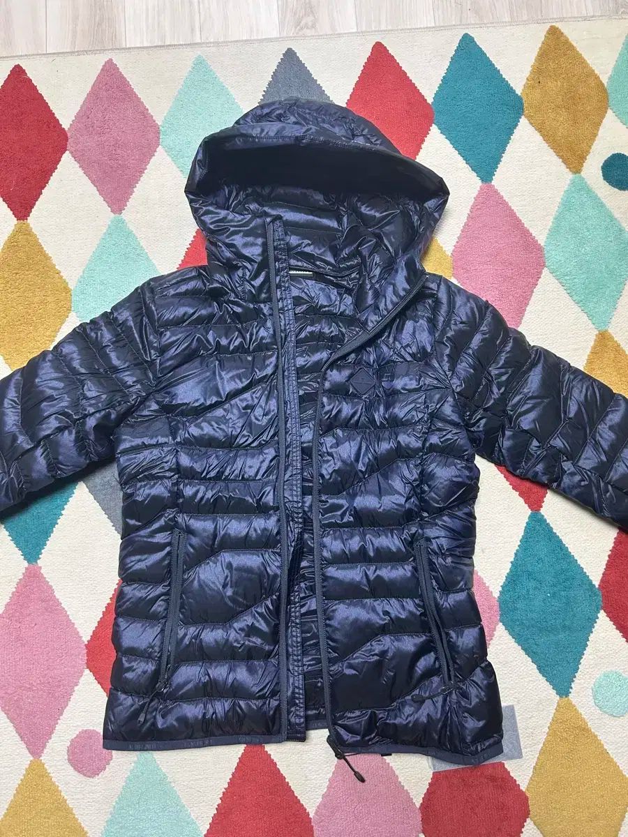 J.LINDEBERG J.リンドバーグ ネイビー 軽量ダウンパディングアウター 55|66