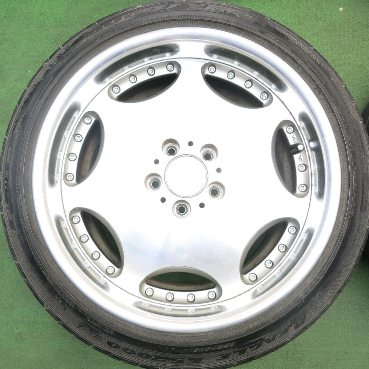 4本価格☆SHALLEN AX AME ディッシュ 225/45R18 グッドイヤー