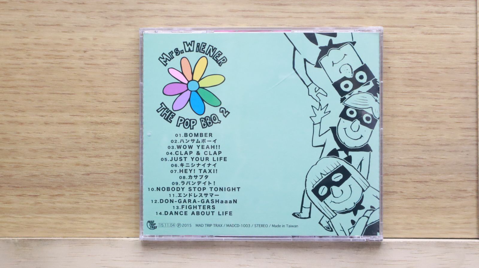39degrees 39degrees×Mrs.WiENER DEMOCDセット THE POP BBQ 2 | Mrs.WiENER(ミセチン)official site