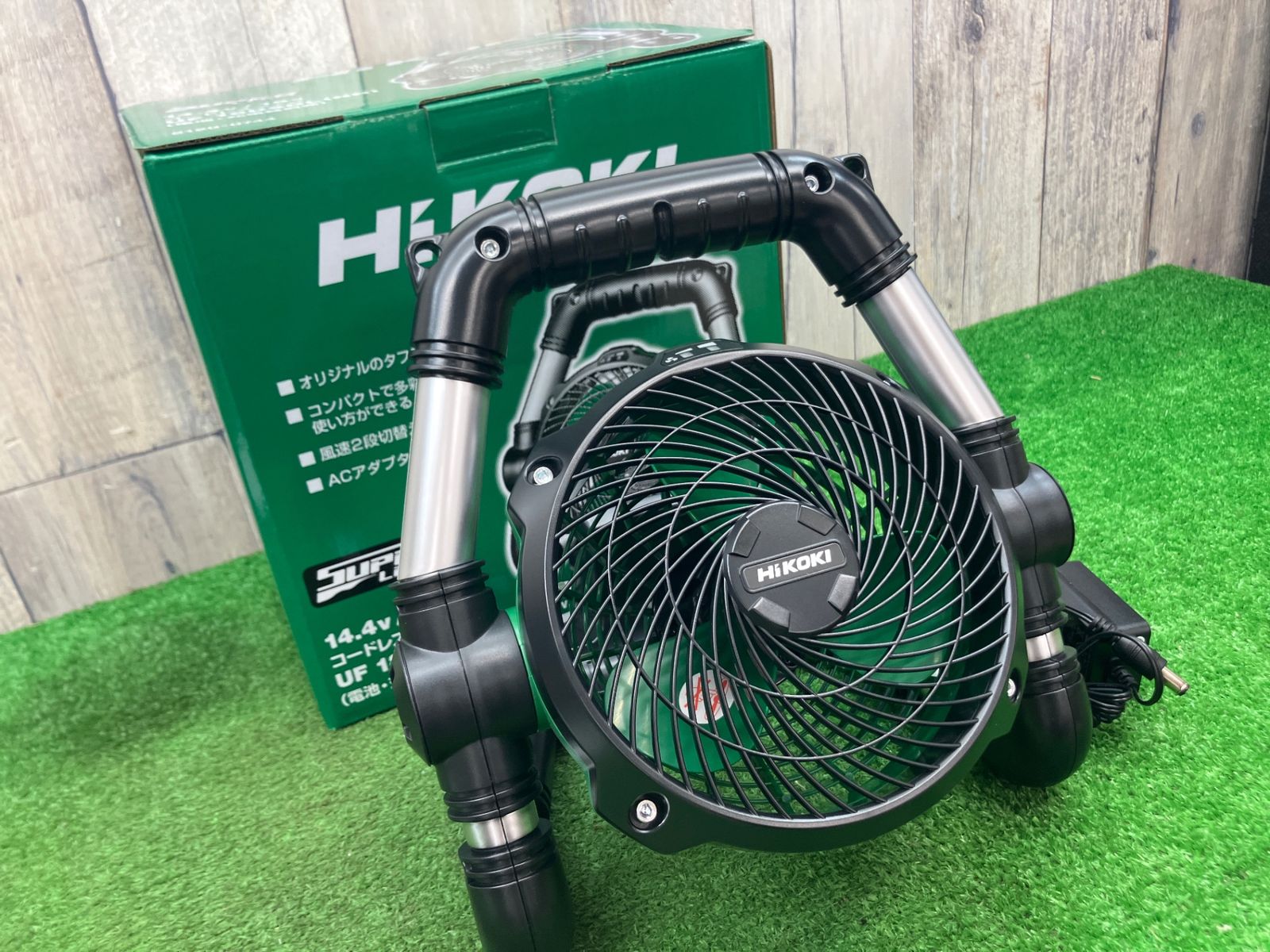 日立 HIKOKI コードレスファン UF 18DSAL(NN)中古品 HiKOKI（ハイコーキ）旧日立工機 コードレスファン
