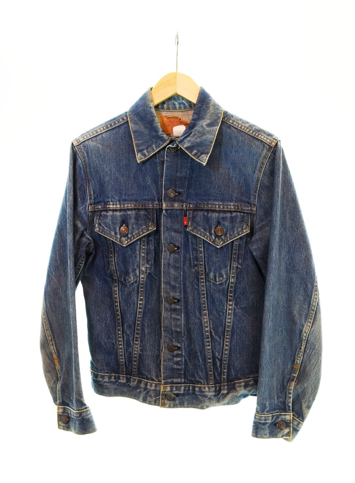 【値下げ】70s Levi's 70505-0217 リーバイス Levi's 70s USA製 デニム ジャケット Gジャン 青 70505