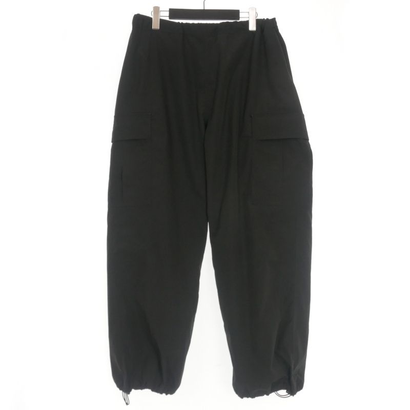 フレッシュサービス fresh service 24SS DRY TYPEWRITER UTILITY CARGO PANTS カーゴパンツ スラックス ブラック 黒 FSC241-40105B