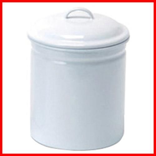 セール キャニスターL ホワイト ホーロー 545L PL