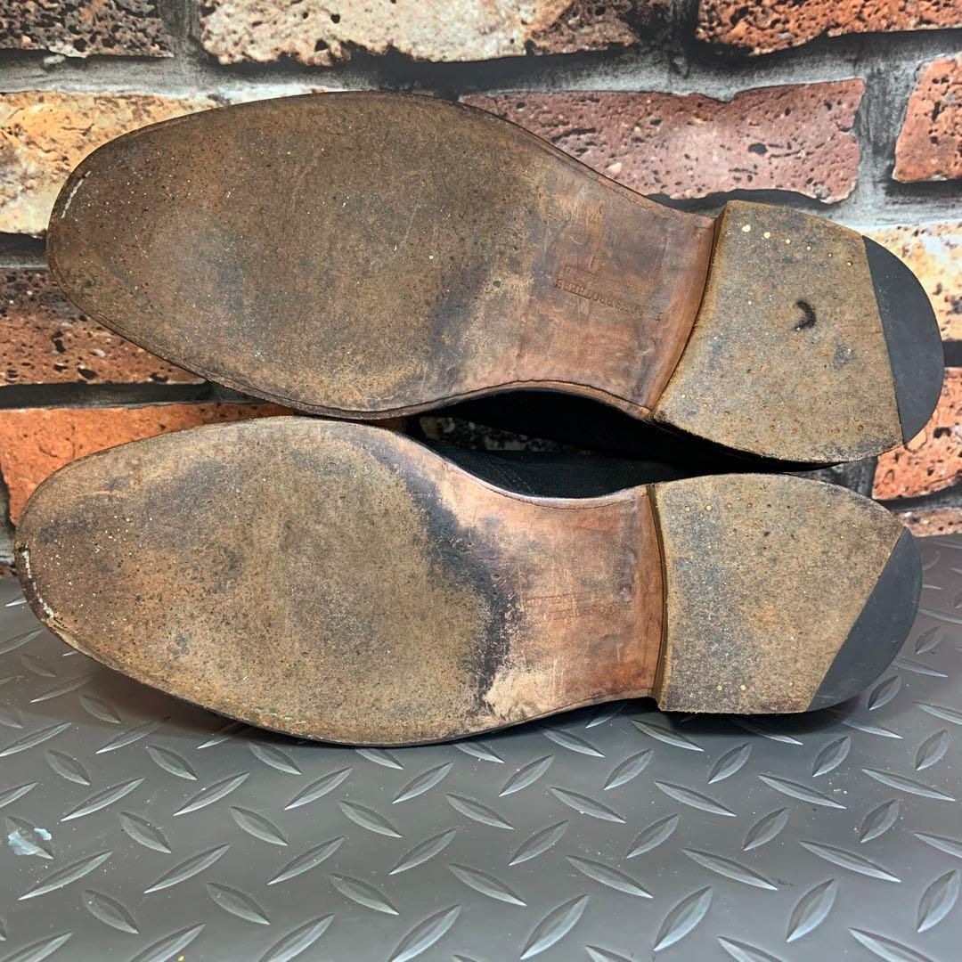 ブルックスブラザーズ チャッカブーツ 黒 茶 チーニー