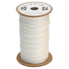 ロープマーカーφ６ｍｍ×３００ｍ 白 EKA184ｼﾛ エバニュー
