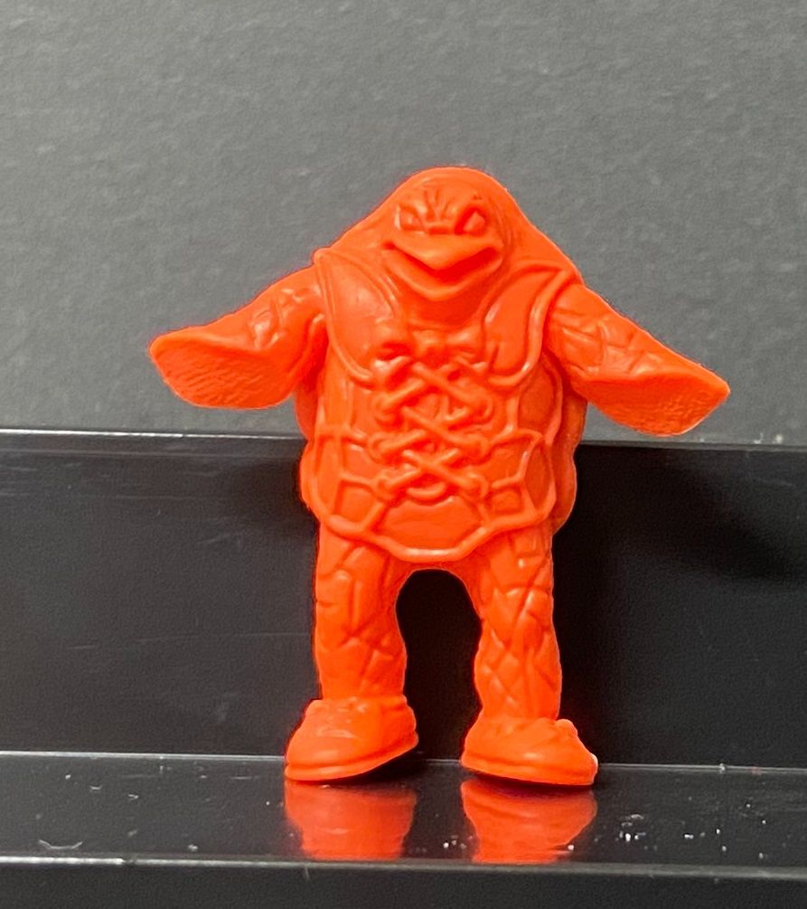 キン肉マン 消しゴム キンケシ 復刻版 6 114スニゲーター 橙 《3子06