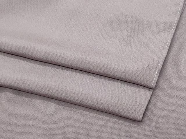 平和屋着物○上質な色無地 梅鼠色 さが美扱い 正絹 逸品 AAAZ4996ck
