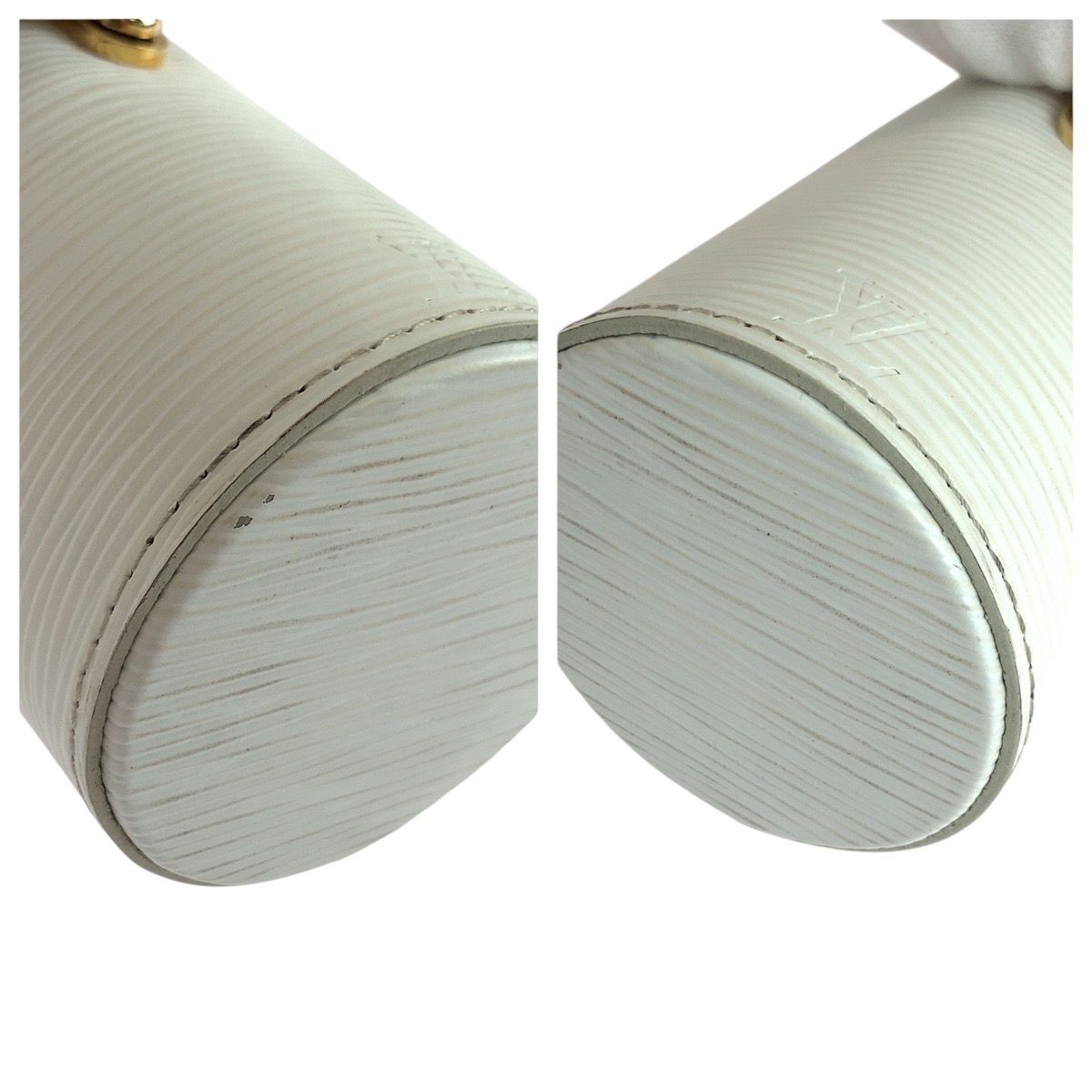 美品 LOUIS VUITTON ルイヴィトン エピ トラベルケース 100ML ホワイト  