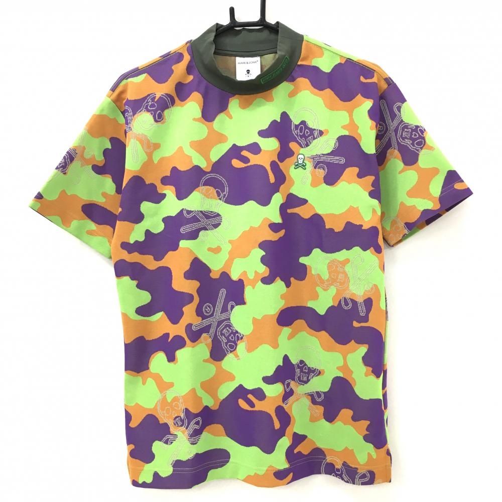 MARK & LONA 紫色 シャツ MARK&LONA - Ace Mock Neck Top | エース