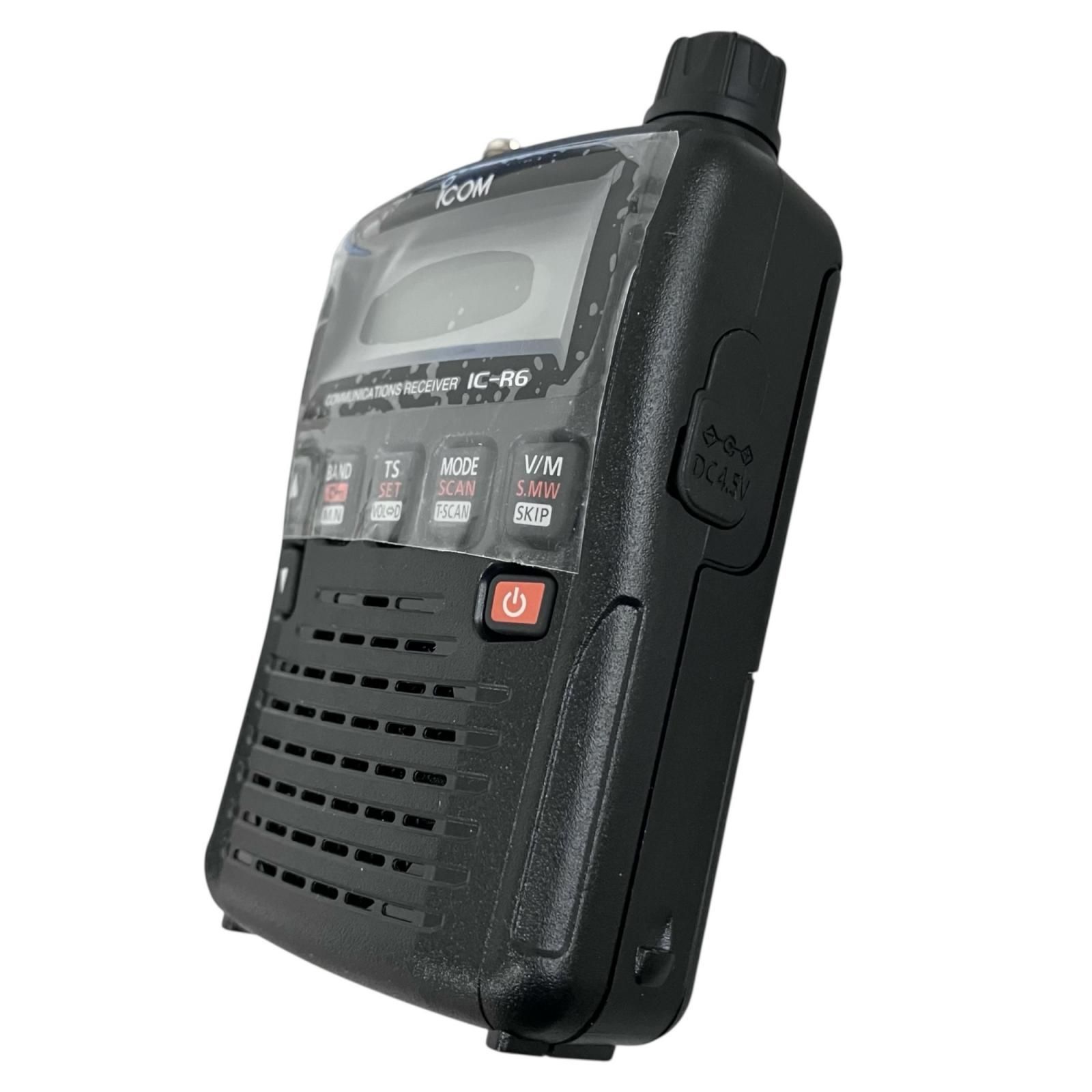 ICOM IC-R6 受信機 エアーバンドスペシャル AM/FM/WFM 楽天市場】IC-R6