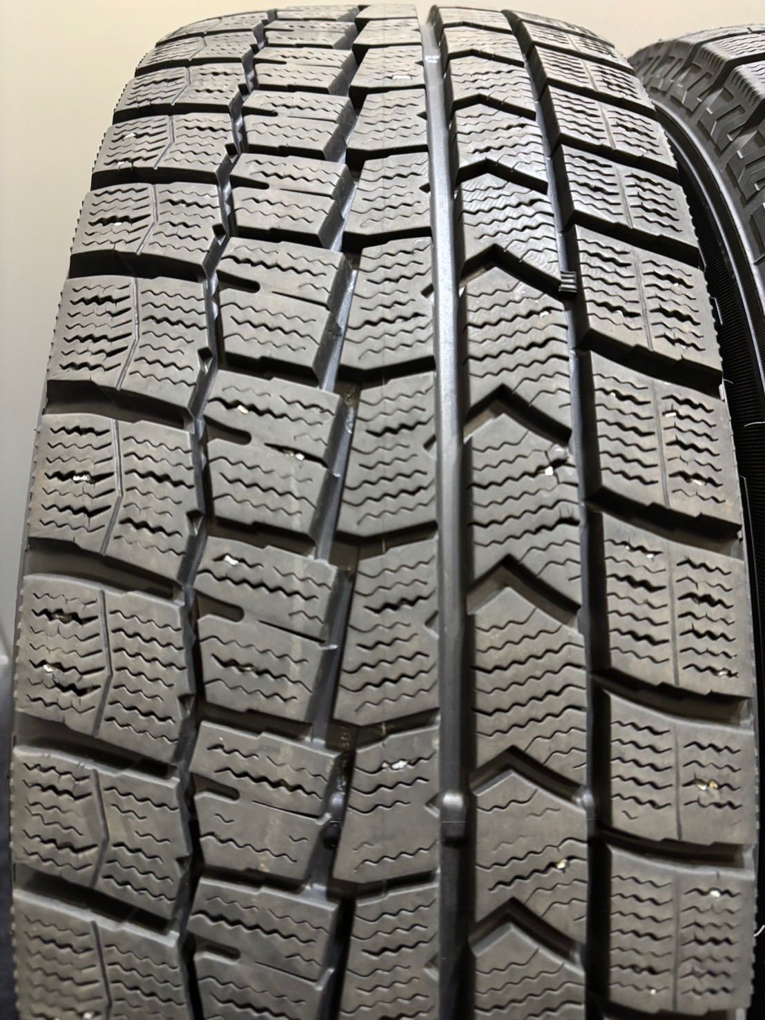 ☆195/65R16 DUNLOP/WINTER MAXX WM02 19年製 PRD 16インチ 6J +45 100 
