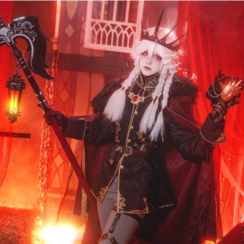 ♥ 第五人格 コスプレ衣装 守夜人 金色スキン 太陽稀世装束 豪華9点セット 男女兼用 ゲームキャラクター完全再現 高品質デザイン 仮装 イベント用 撮影会 推し活 舞台衣装 ハロウィン プレゼントにも最適