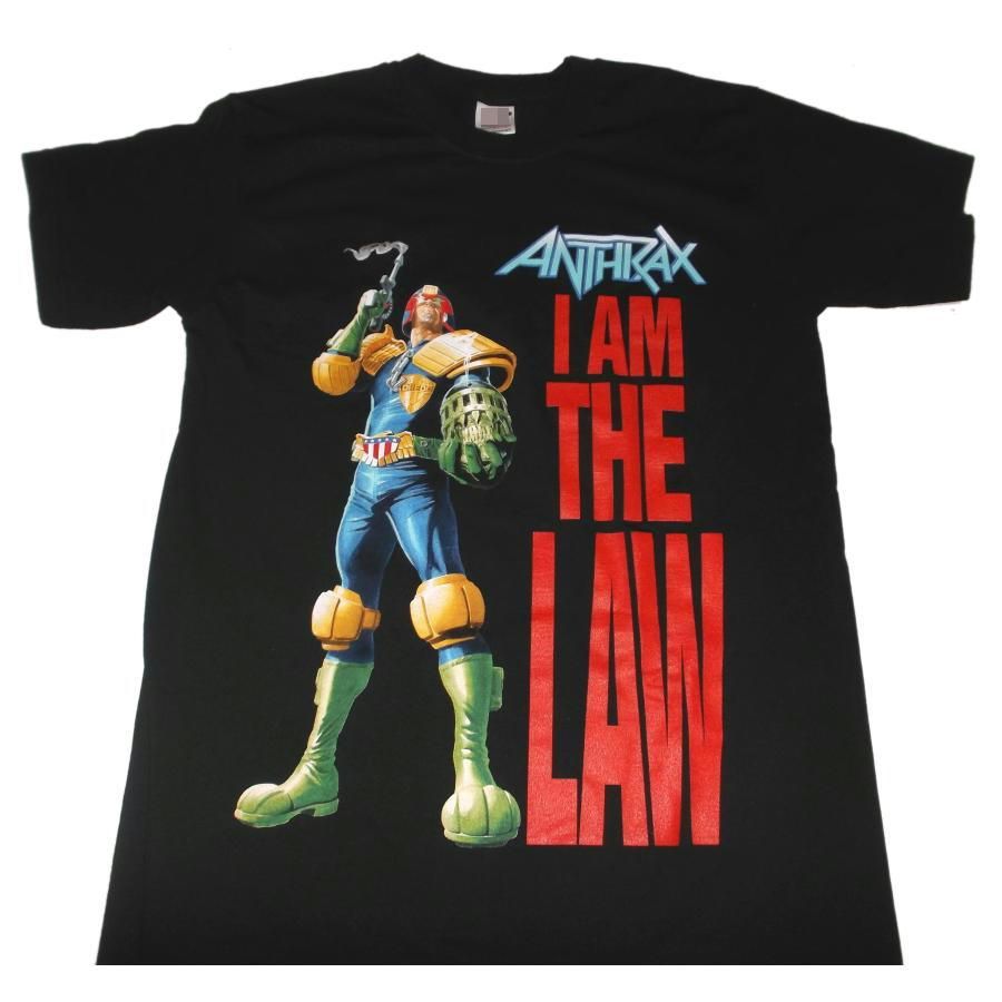 アンスラックス Tシャツ ANTHRAX I Am The Law Judge Dread 正規品