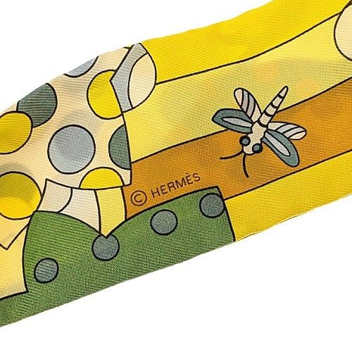 楓 エルメス ツイリー 森のささやき Hermès Twilly 2023年 春夏 HERMES エルメス スカーフ ツイリー 森のささやき