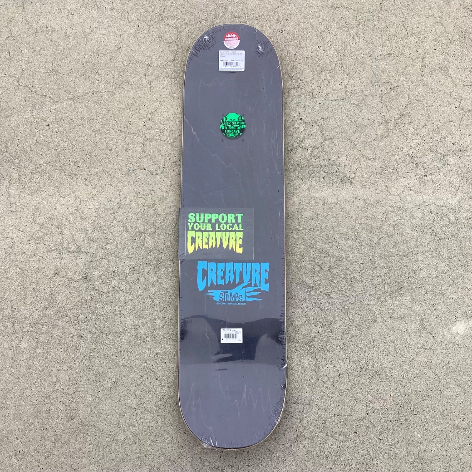 ムラサキパーク公式】CREATURE OUTLINE STUMPS 8.0 inch deckデッキ 