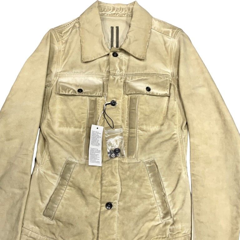 Rick Owens DRKSHDW　ダーティーコーデュロイトラッカージャケット Rick Owens DRKSHDW Trucker ジャケット | ブラウン | FARFETCH JP