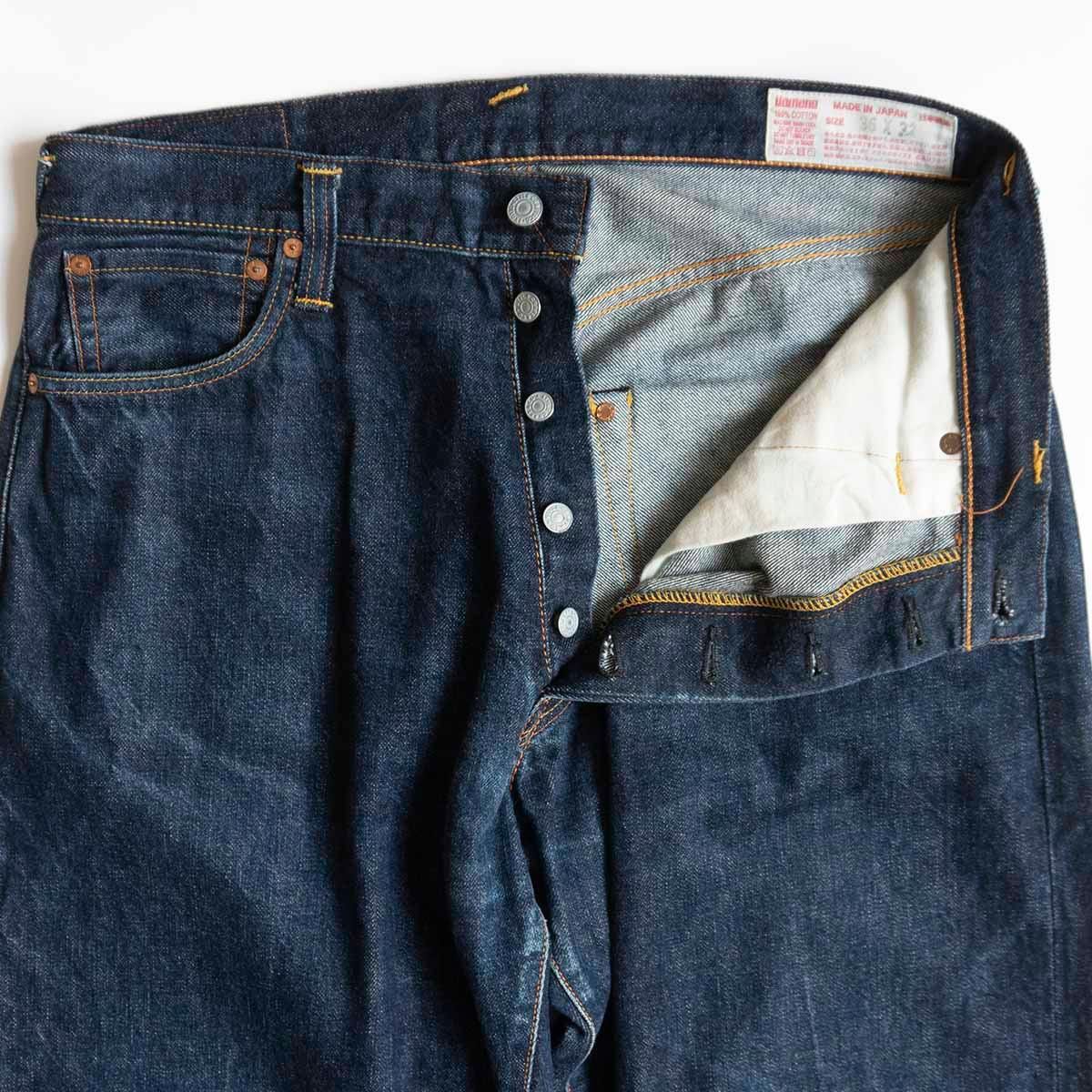 雰囲気抜群/濃紺】EVISU 【LOT.2001 デニムパンツ】36×32 エビス