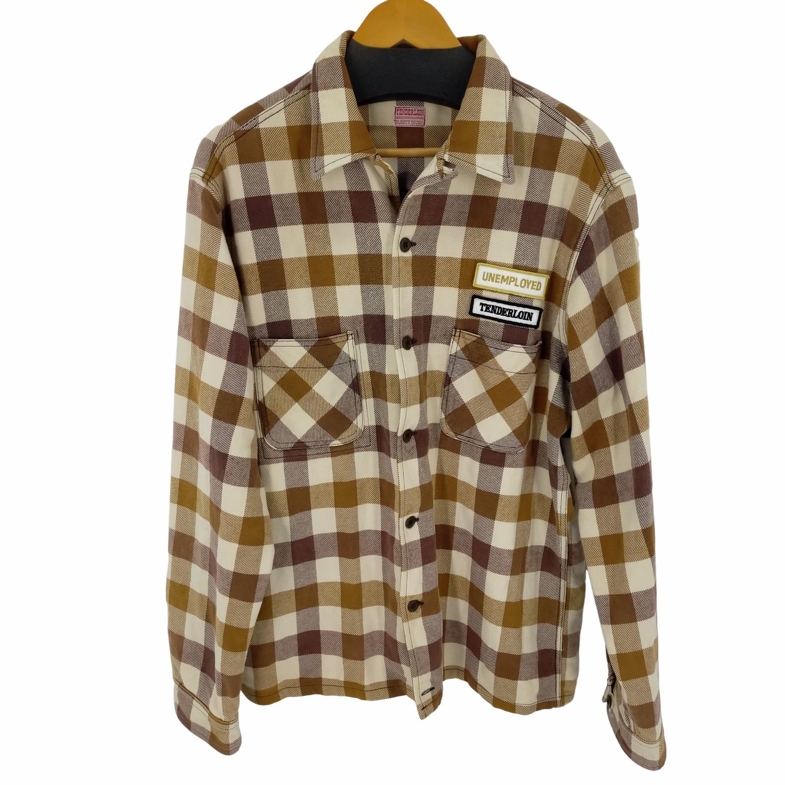 期間限定SALE TENDERLOIN テンダーロイン バッファローチェック シャツ 