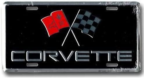 GM シボレー コルベット ナンバープレート Corvette サインプレート