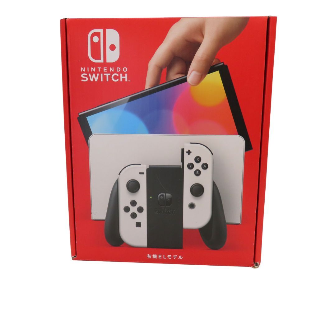 【未使用】Nintendo Switch ニンテンドースイッチ 有機EL グレー 中古即納】[Switch](本体)(未使用)Nintendo Switch(有機ELモデル