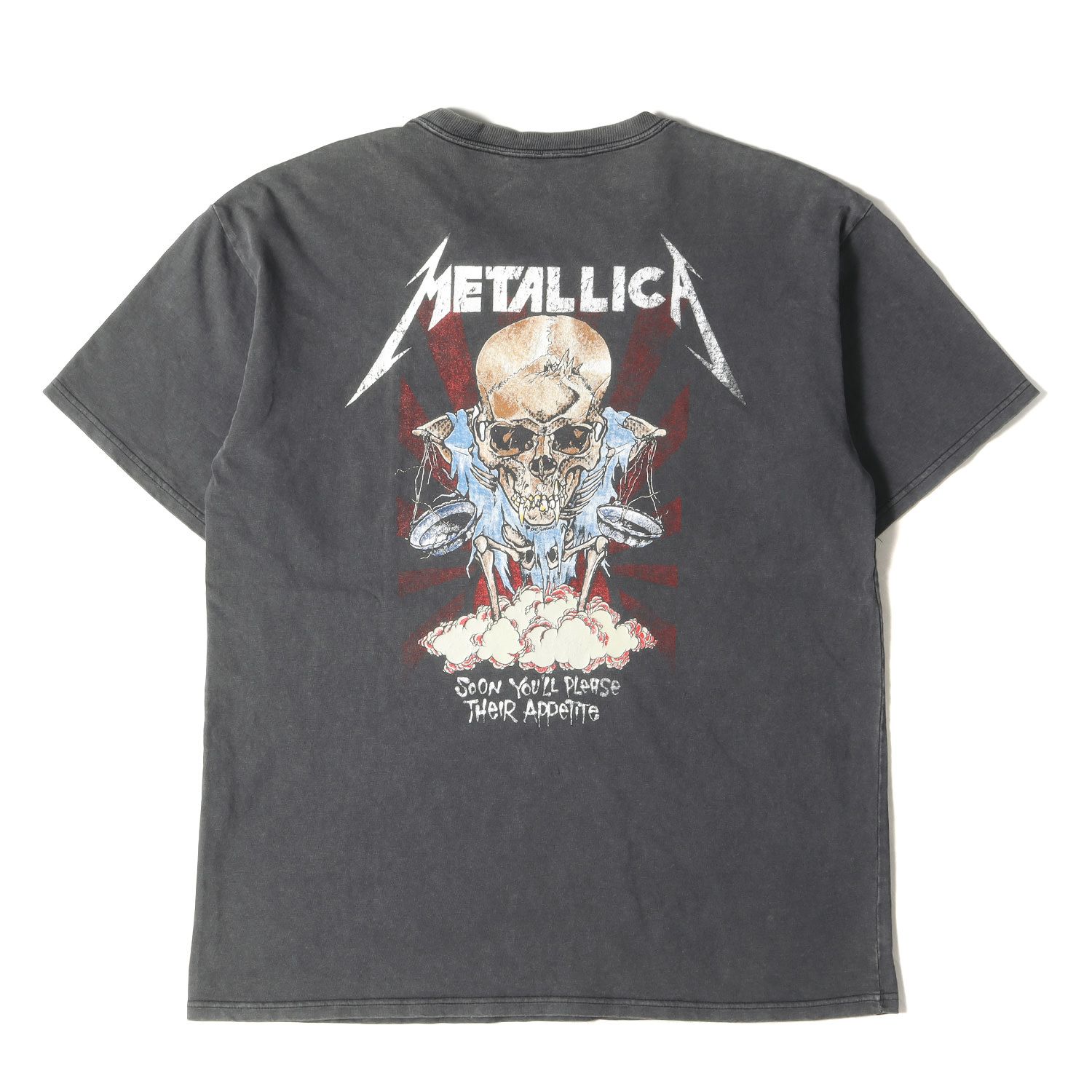 UNUSED アンユーズド Tシャツ サイズ:2 METALLICA BEAUTY&YOUTH 限定 