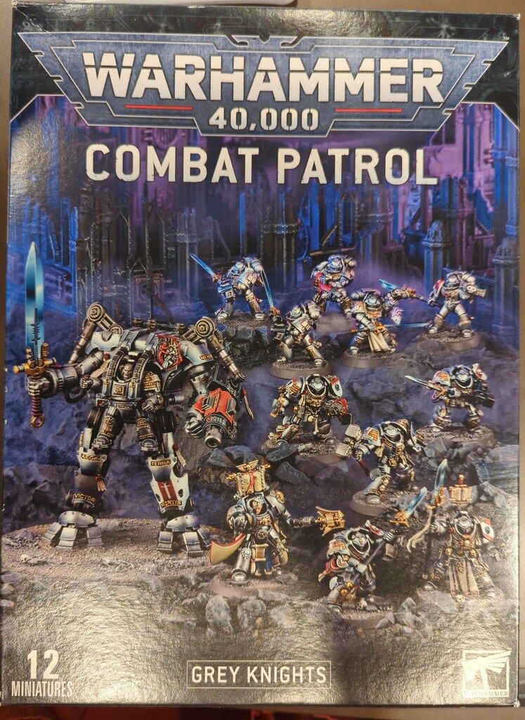 GAMES WORKSHOP WARHAMMER40000 GREY KNIGHTS Combat Patrol Grey Knight