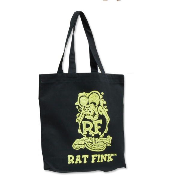 ラット フィンク トートバッグ 黒 RAT FINK 正規品