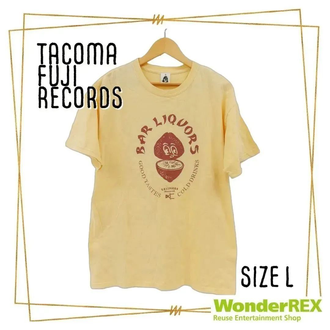 TACOMA FUJI RECORDS Tシャツ Lサイズ - WonderREXメルカリ店 - メルカリ