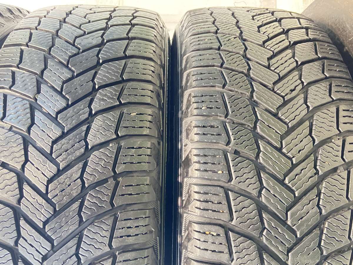 225/55R17 ミシュラン X-ICEスノー STRANGER 17x7.0 48 114.3-5穴 中古タイヤ スタッドレスタイヤ  ホイールセット 4本セット w17240527007 - メルカリ