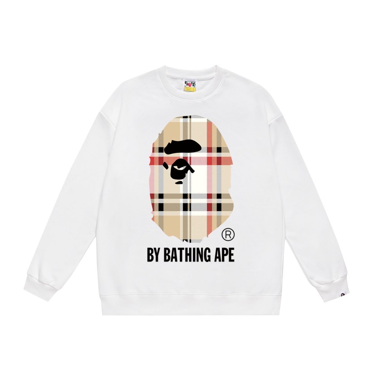 A BATHING APE エイプ ストリートブランド秋冬長袖スウェット 男女兼用 6色