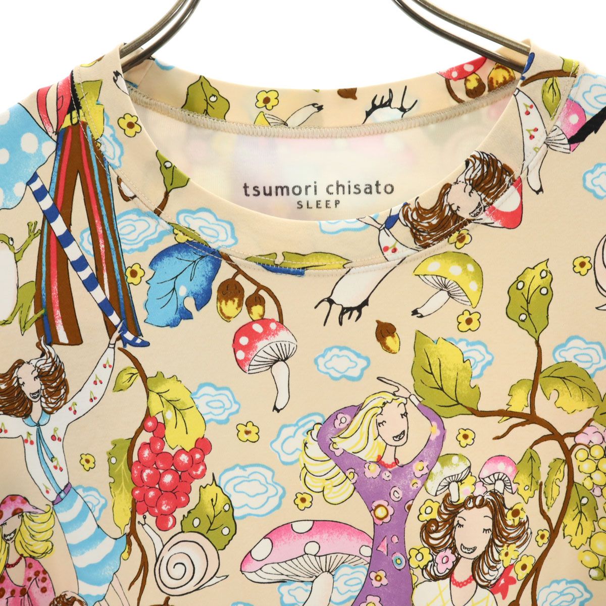 未使用 tsumori chisato SLEEP ツモリチサト スリープ 総柄 長袖 未使用 tsumori chisato SLEEP ツモリチサト スリープ 総柄 長袖