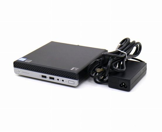 hp ProDesk 400 G4 DM Core i3-8100T 3.1GHz 8GB 256GB NVMe SSD DisplayPort|アナログRGB出力 Windows11 Pro 64bit