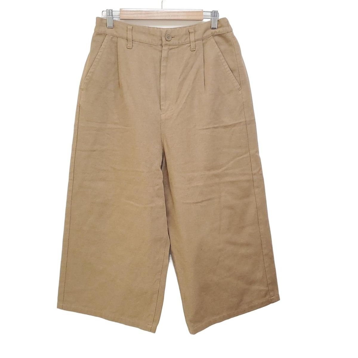 Plantation プランテーション パンツ サイズM レディース - ライトブラウン クロップド 半端丈