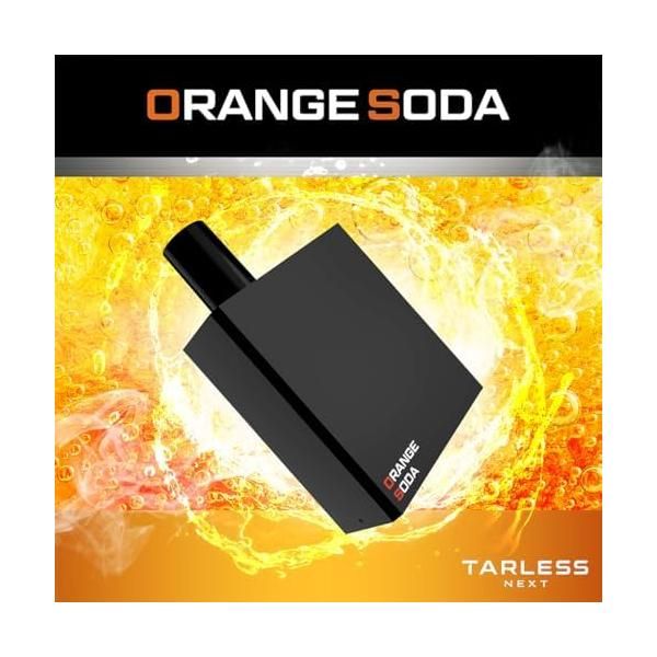 TARLESS NEXT 交換用カートリッジ 電子タバコ 使い捨て 6個セット オレンジソーダ