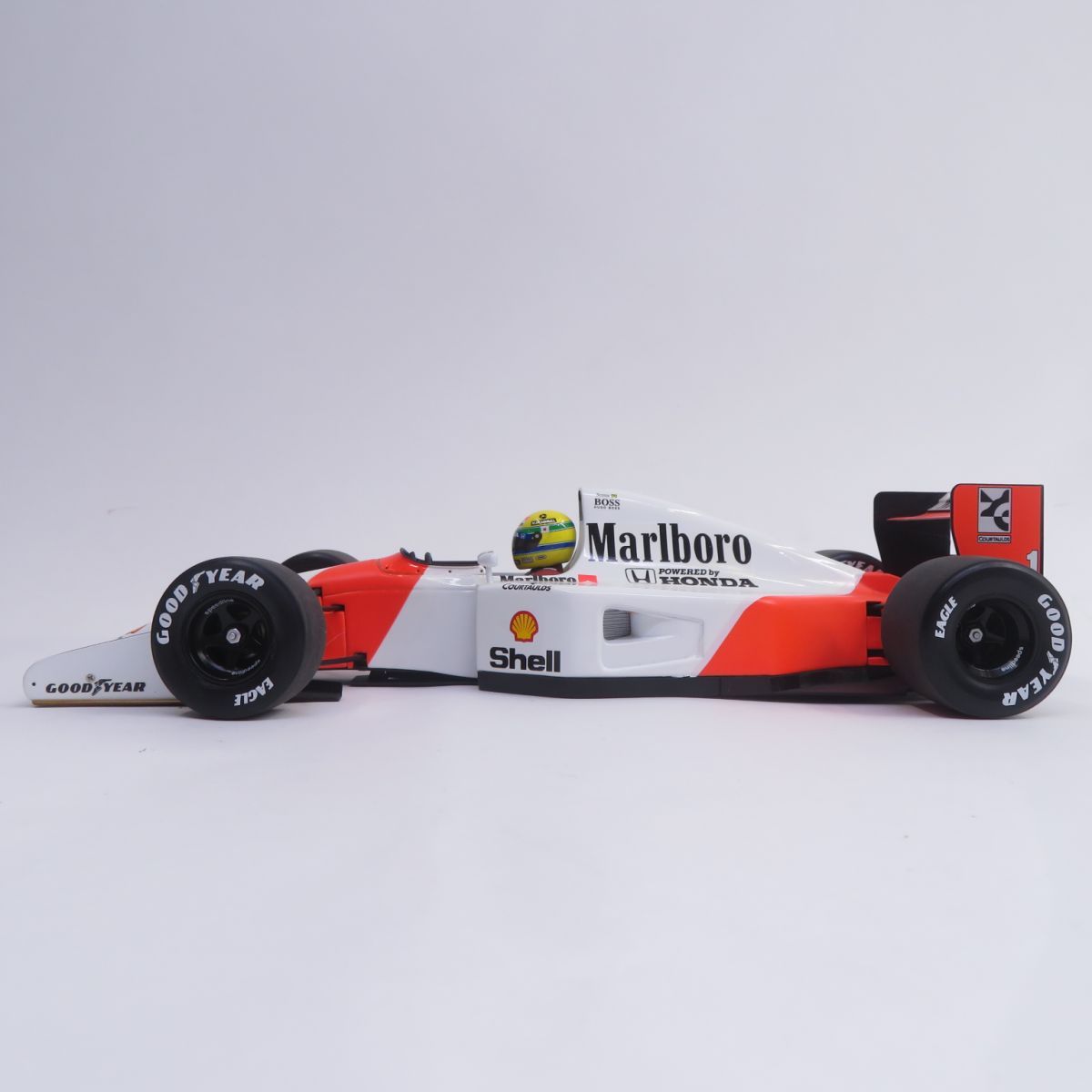 ミニチャンプス 1/18 マクラーレンホンダ MP4/7 1992 ミニカー