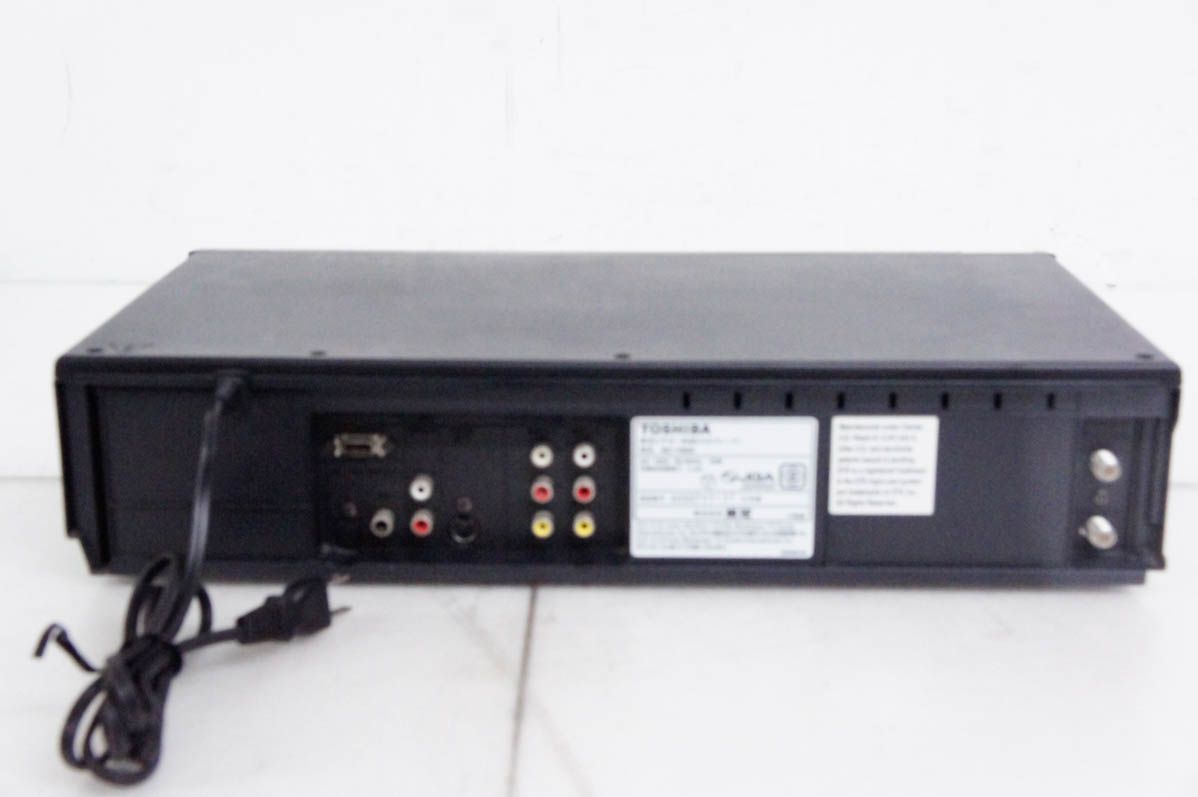 中古】【メンテナンス済み】東芝TOSHIBA VTR一体型DVDビデオ