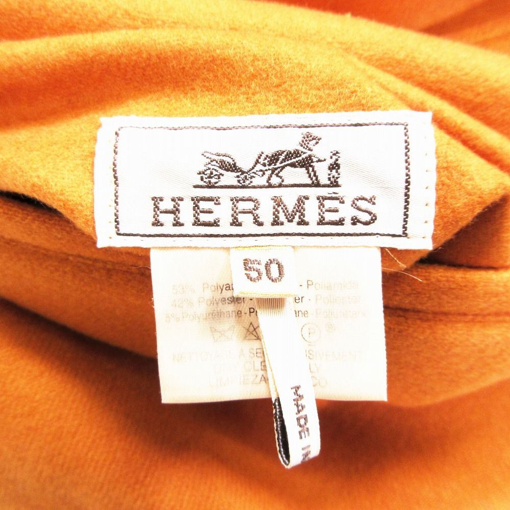 HERMES reversible cashmere down jacket hermes orange エルメス